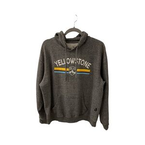 Ragwear USA Yellowstone Park Gray Hoodie Size Large